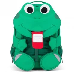 Affenzahn Großer Freund Frosch - Kinderrucksack -Sportausrüstung affenzahn grosser freund frosch kinderrucksack detail 5