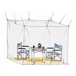 Basic Nature Moskitonetz Klassik Mesh 225 - Moskitonetz -Sportausrüstung basic nature moskitonetz klassik mesh 225 moskitonetz detail 3