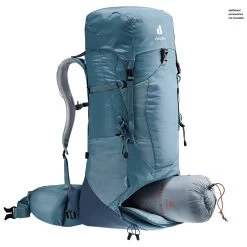 Deuter Aircontact Lite 40 + 10 - Trekkingrucksack -Sportausrüstung deuter aircontact lite 40 10 trekkingrucksack bf detail 11