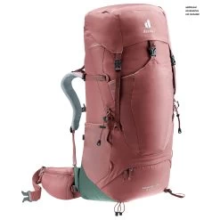 Deuter Women's Aircontact Lite 45 + 10 SL - Trekkingrucksack -Sportausrüstung deuter womens aircontact lite 45 10 sl trekkingrucksack detail 12