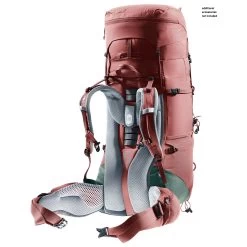 Deuter Women's Aircontact Lite 45 + 10 SL - Trekkingrucksack -Sportausrüstung deuter womens aircontact lite 45 10 sl trekkingrucksack detail 9