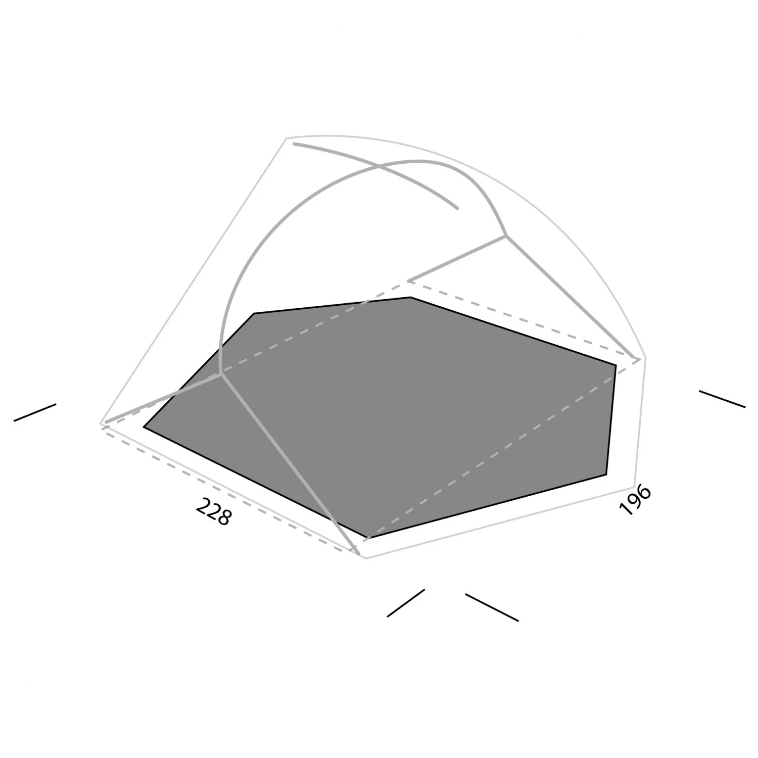 Exped Lyra II - 2-Personen Zelt 5 Exped Lyra II - 2-Personen Zelt – Bild 5