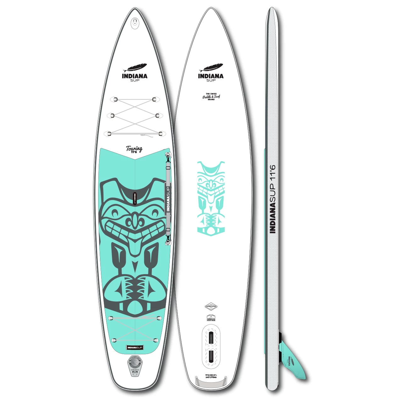 11'6 Touring Lite Inflatable - SUP Board 1 11'6 Touring Lite Inflatable - SUP Board