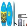 8'6 Kids Pack With 2-Piece Fiberglass Paddle - SUP-Set