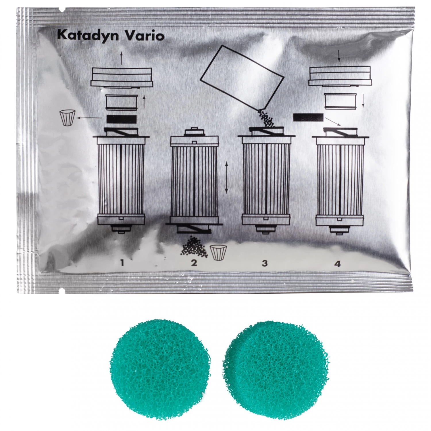 Katadyn Nachfüllpack Carbo Vario 2-Pack 1 Katadyn Nachfüllpack Carbo Vario 2-Pack