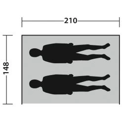 Outwell Beach Shelter Formby - Strandmuschel 9 Outwell Beach Shelter Formby - Strandmuschel -Sportausrüstung outwell beach shelter formby strandmuschel detail 5