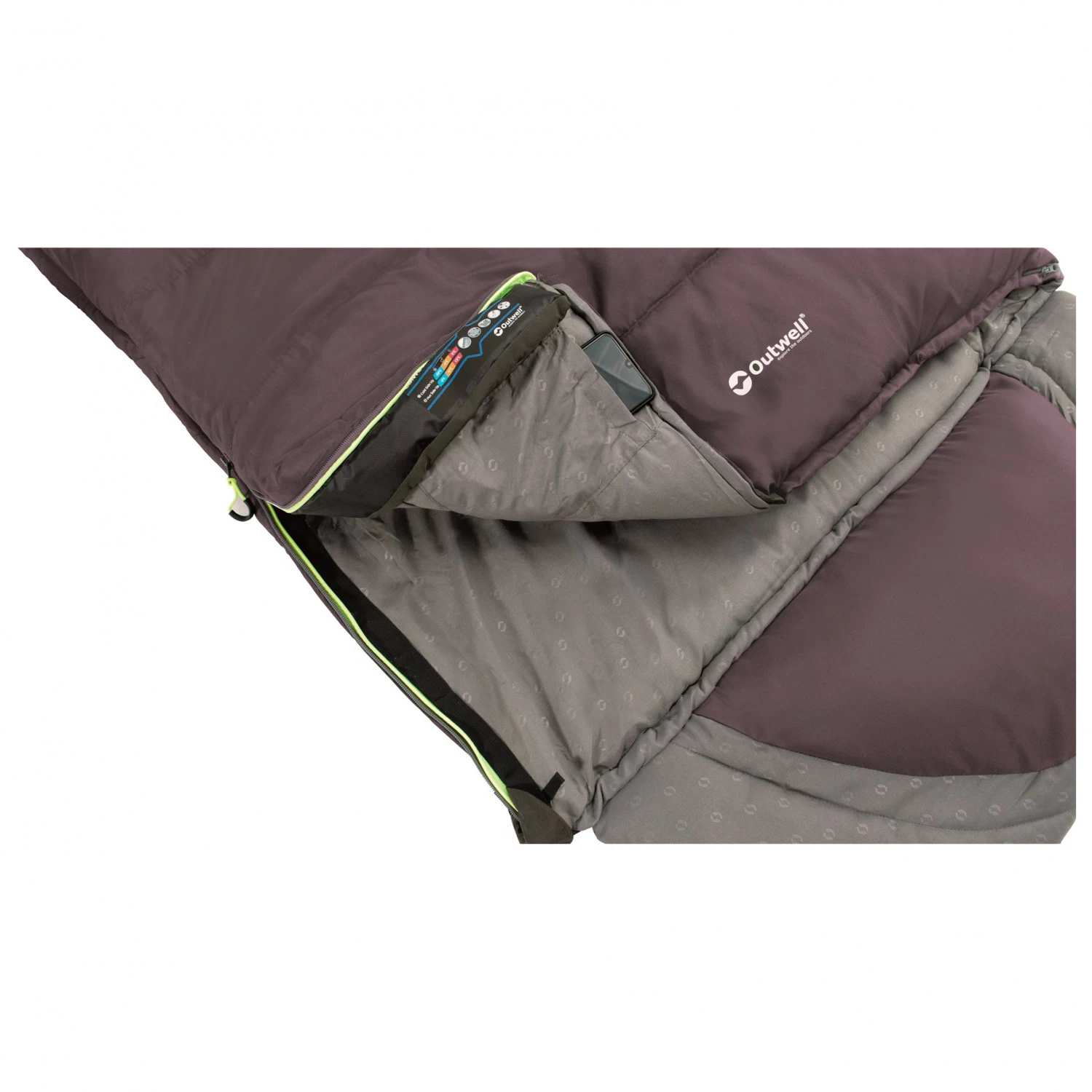 Outwell Contour - Kunstfaserschlafsack 7 Outwell Contour - Kunstfaserschlafsack – Bild 7