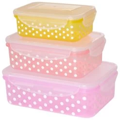 Rice Plastic Rectangular Food Boxes - Essensaufbewahrung