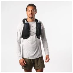 Salomon Active Skin 8 Set - Laufweste -Sportausrüstung salomon active skin 8 set laufweste detail 4