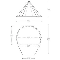 Spatz Wigwam 5 BTC - Gruppenzelt -Sportausrüstung spatz wigwam 5 btc gruppenzelt detail 7