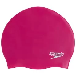 Speedo Plain Moulded Silicone Cap - Badekappe -Sportausrüstung speedo plain moulded silicone cap badekappe 3