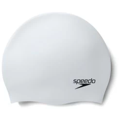 Speedo Plain Moulded Silicone Cap - Badekappe -Sportausrüstung speedo plain moulded silicone cap badekappe 5
