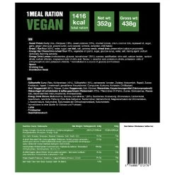 Tactical Foodpack Ration Vegan 1 Meal -Sportausrüstung tactical foodpack ration vegan 1 meal detail 8