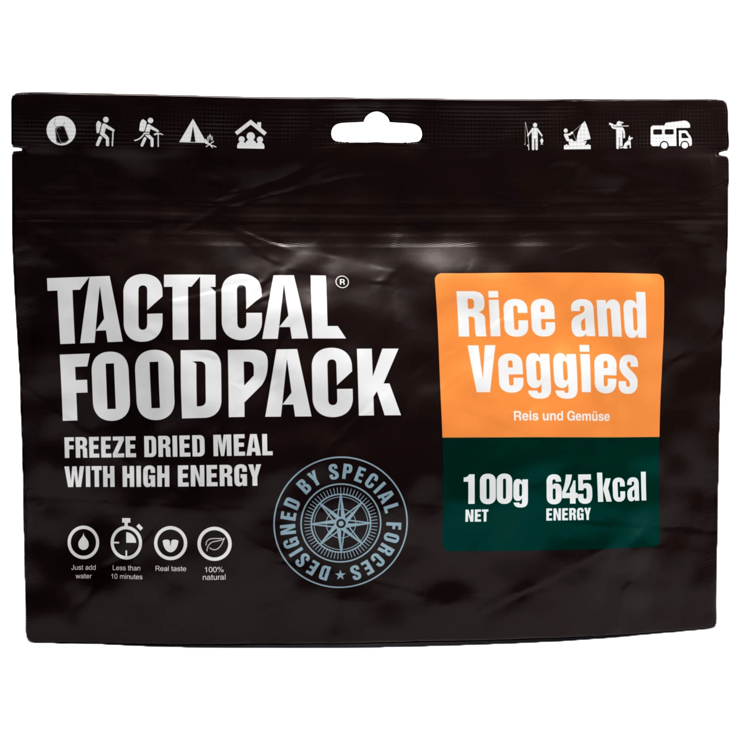 Tactical Foodpack Rice And Veggies 1 Tactical Foodpack Rice And Veggies