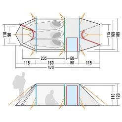 Tatonka Alaska 3.235 PU - 3-Personen Zelt 19 Tatonka Alaska 3.235 PU - 3-Personen Zelt -Sportausrüstung tatonka alaska 3235 pu 3 personen zelt detail 10